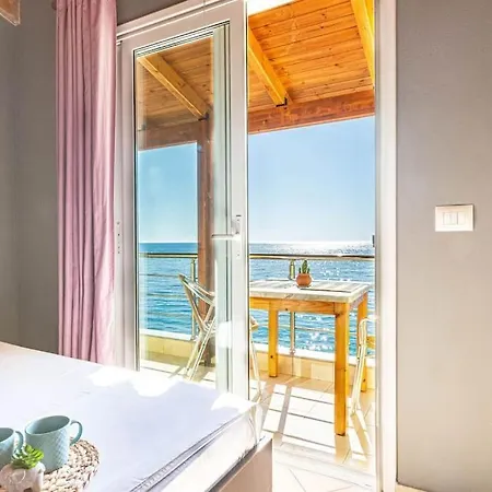 Potam'sea Bliss 34- Front, Sun Beds & Parking Apartamento Himare