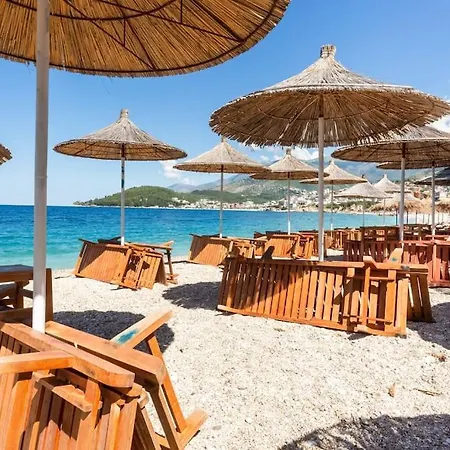 Potam'sea Bliss 34- Front, Sun Beds & Parking Apartamento Himare