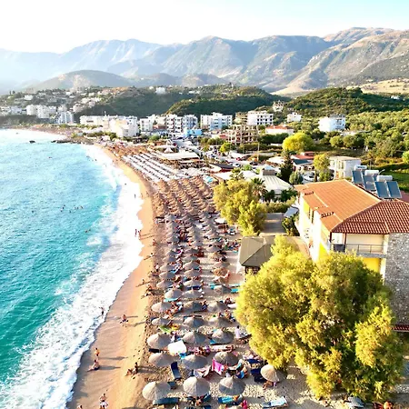 Potam'sea Bliss 34- Front, Sun Beds & Parking Himare